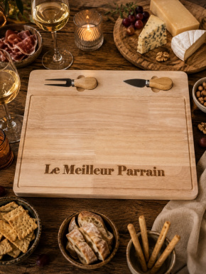 Planche à fromage personnalisée