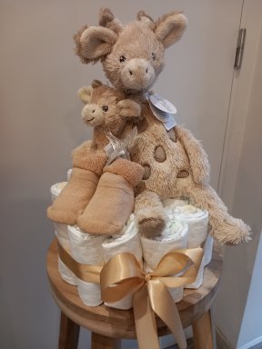 Gateau couche girafe