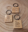 825 Porte-clefs  personnalisé garni
