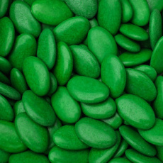 dr-0001 nouveau - Klavergroen- 100 gr Dragées Debock
