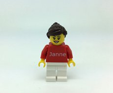 Lego4 Fille Minifigures personnalisés