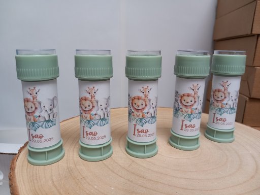 Tube à bulles personnalisée